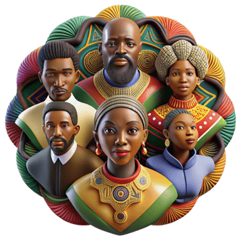 impressive classic African Heritage A Celebration of Family and Culture 4K png
