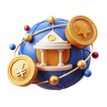 serene creative Global Finance Currency, Banking, and Investment premium png