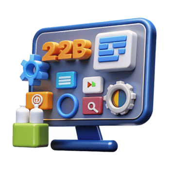 beautiful modern 22B Business Software Streamlined Apps Tools professional png