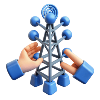 serene classic Building a Wireless Network Tower Construction Connectivity high resolution png