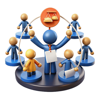 beautiful abstract Fair Group Decision-Making A Collaborative Approach authentic png