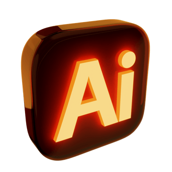 Adobe illustrator glass icon png