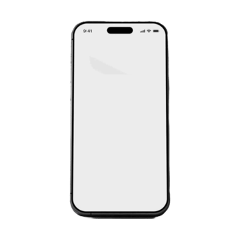Smartphone flat and white flat png