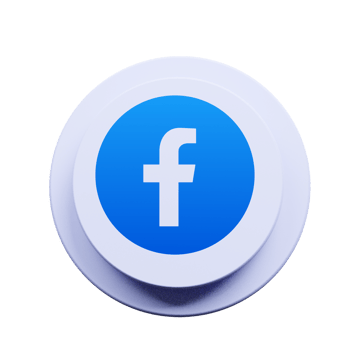 Facebook button icon png