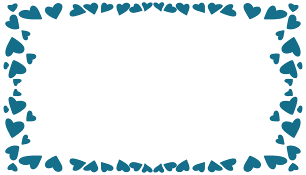 blue hearts on transparent background png