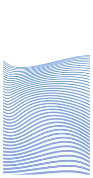 Abstract wavy, waving, billowy and undulating lines. Squiggly, squiggle and squiggle stripes. Billowy, squiggle lines stock illustration, clip art graphics vector