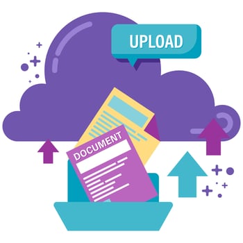 upload documents to cloud storage vector