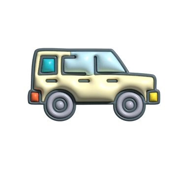 3D Off-Road Vehicle Icon png