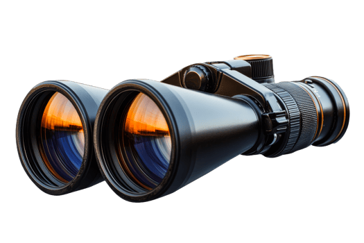 High quality binoculars for nature observation png