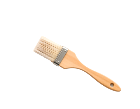 Paint brush isolated on a transparent background png