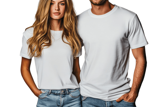 Stylish casual wear for men and women at home png