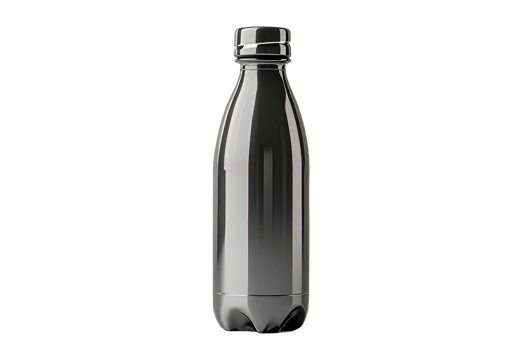 Modern sleek design of a reusable water bottle png