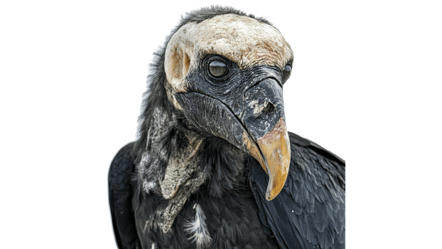 Majestic vulture in its habitat png
