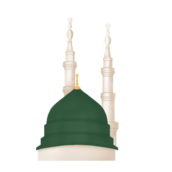Nabawi mosque in madina png