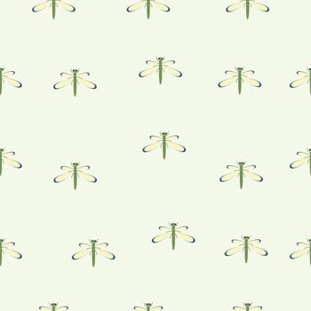 Butterfly . Green Butterfly pattern. vector
