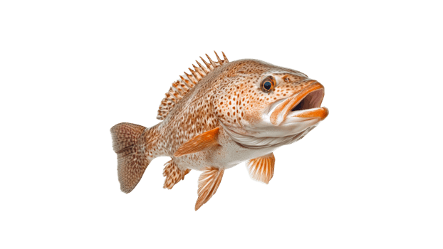 Colorful fish swims in clear water habitat png