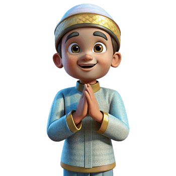 Religious young boy raising hands with deep sincerity png