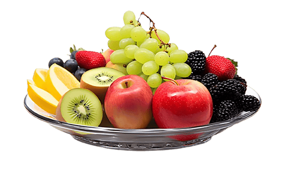A bowl of fruit png