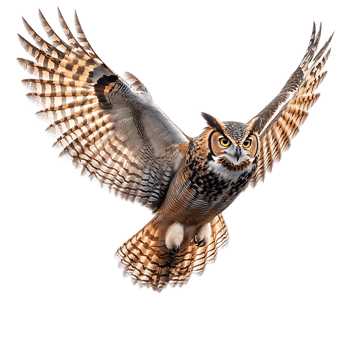 Majestic Raptor in Motion for Wildlife Conservation and Ornithology Projects png