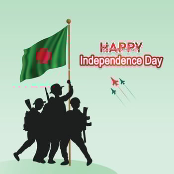 26 March Bangladesh Independence Day poster vector