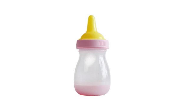 Brightly colored sippy cup designed for toddlers to encourage independent drinking during mealtime png