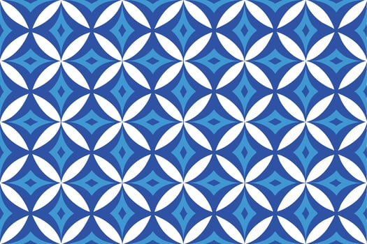Seamless abstract blue color pattern. Background and backdrop. vector