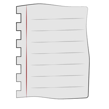 Sheet of Paper Icon vector