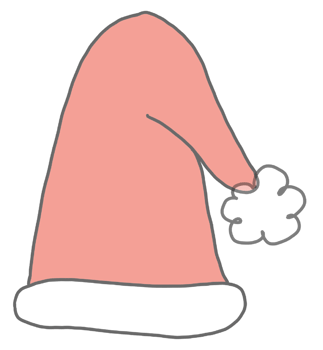 Santa hat clip art png