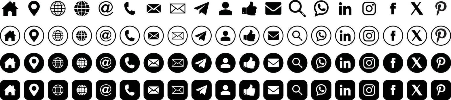Icon Set, icon vector