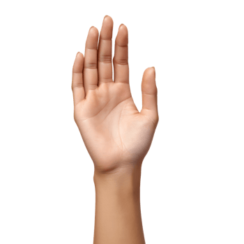 A hand is reaching out to the side png
