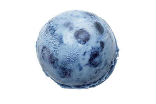 Collection of fruit ice creams with scoo Subtle Ray png