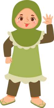 Hijab Girl with Mocking Face Expression png