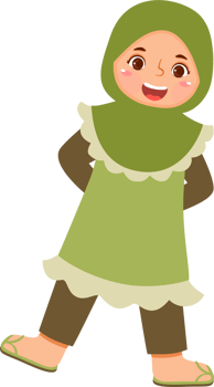 Hijab Girl Happy Face Expression png