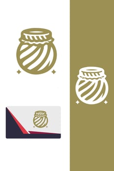 Pastry Perfection Jar jar pastry vector