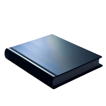 Simple Black Book, Elegant Design, Writing Journal png