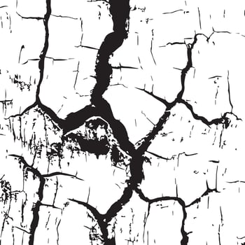 Old Brick Wall Grunge Surface vector