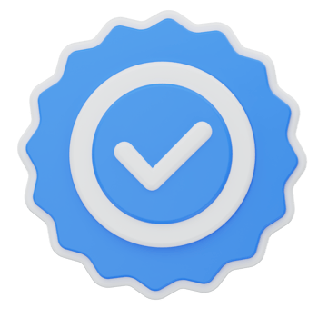 3d illustration checkmark png