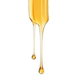 Smooth Honey Drops Forming a Captivating Flow png