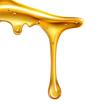 Rich, Amber-Hued Honey Dripping Slowly png