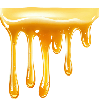 Slow Motion Honey Drops Falling png