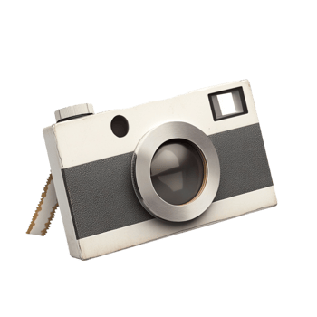 Vintage Camera on Transparent Background png