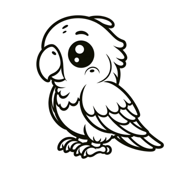 Cartoon Bird Character png