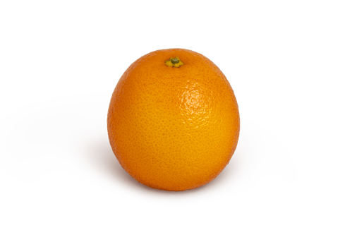 Fresh juicy Orange fruit isolated with shadow png