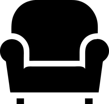 Professional Armchair Icons for Furniture Branding and Marketing vector