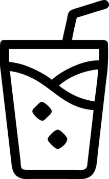 Soft Drink Icon Set for Beverage and Refreshment Designs vector