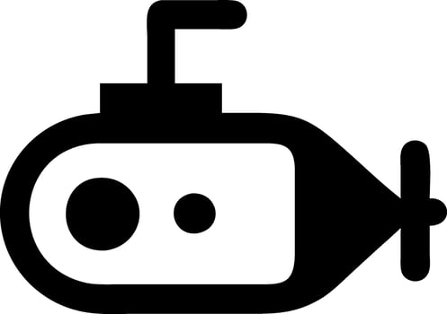 Submarine Icon Set for Nautical and Marine Designs vector