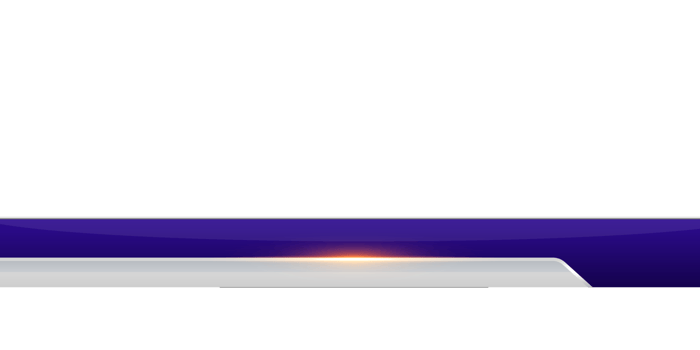 Creative Lower third Design Template on a Transparent Background png