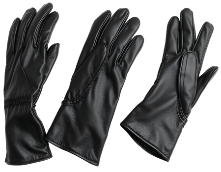 Leather gloves isolated on transparent background png