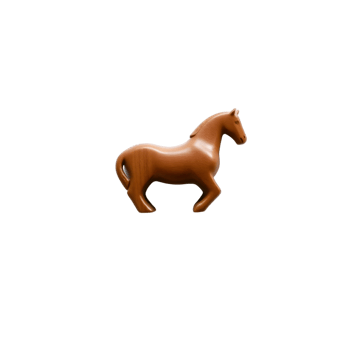 Horse toy isolated on transparent background png