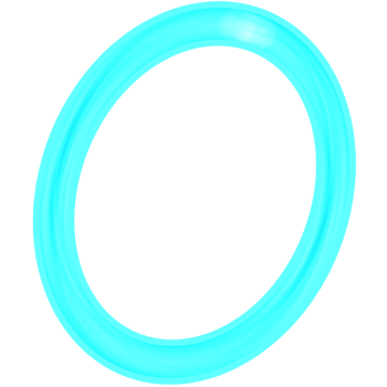 Neon number 0 png